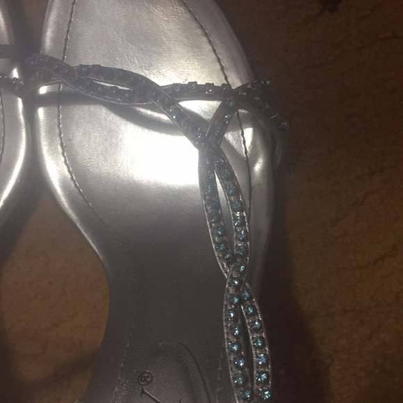 Ice Blue heels - Picture 6 of 6